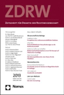 Zeitschrift für Didaktik der Rechtswissenschaft - Zeitschrift | Nomos Verlag