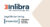 Linker Hintergund ist weiß und rechts kommt eine Fahne im Hintergrund in beige. Darüber stehen Inlibra begrüßt den transcript Verlag.
