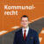 Zu sehen ist der Teaser zum Thema Kommunalrecht, auf welchem der Autor Tobias Schroeter abgebildet ist