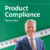 Zu sehen ist der Beitragsteaser zum Thema Product Compliance, auf welchem der Autor Dr. Martin Engelmann abgebildet ist. Der Header ist grün und im Hintergrund ist ein Maßband zu sehen.