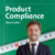 Zu sehen ist der Beitrags-Teaser zum Thema Product Compliance, auf welchem der Autor Gerhard Wiebe abgebildet ist. Der Header ist grün und im Hintergrund ist ein Maßband zu sehen.