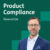 Zu sehen ist der Beitrags-Teaser zum Thema Product Compliance, auf welchem der Autor Benedikt Rohrssen abgebildet ist. Dieser ist dunkelgrün mit grünen und weißen Quadraten.