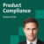 Zu sehen ist der Beitrags-Teaser zum Thema Product Compliance, auf welchem der Autor Jens Nusser abgebildet ist. Dieser ist dunkelgrün mit grünen und weißen Quadraten.