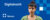 Header für das Thema Digitalrecht. Zu sehen ist die Autorin Vitoria Guijarro vor einem mittelblauen Hintergrund mit hellblauen Kästen.